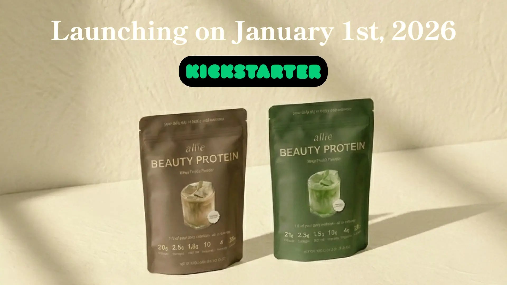 Allie Beauty Protein: Our Kickstarter is LIVE!